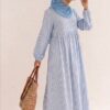 Robe "Inaya" – L'allure rayée, fraîcheur et modernité – Image 4