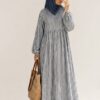 Robe "Inaya" – L'allure rayée, fraîcheur et modernité – Image 5