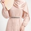 Robe "Cérémonie" fleurie en mousseline – Image 6
