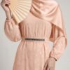 Robe "Cérémonie" fleurie en mousseline – Image 7
