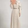 Robe "Cérémonie" fleurie en mousseline – Image 2