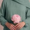 Ensemble "Floral Jazz": Robe et voile – Image 4