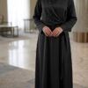Robe Longue Inaya – Éclat Perlé – Image 4