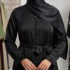 Robe Longue Satinée – Élégance & Fluidité – Image 3