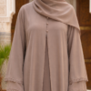 KIMONO GILET EN MOUSSELINE SORAYA – Image 3