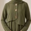 Robe Effet Faux Gilet Asymétrique – Image 2
