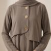 Robe Effet Faux Gilet Asymétrique – Image 7