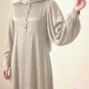 Robe Longue Fluide LIANA – Tissu Soie de Médine Texturé – Image 5