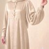 Robe Longue Fluide LIANA – Tissu Soie de Médine Texturé – Image 7