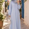 Robe Chemise Célia — Coton Léger & Manches Bouffantes