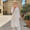 Tunique-Chemise Longue Roma — Tissu Texturé