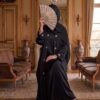 Kimono Saphir — Soie de Médine & Strass Bijoux Serti – Image 4