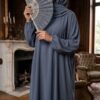 Abaya Illusion – L'ensemble 2-en-1 en Soie de Médine – Image 2