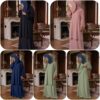 Abaya Illusion – L'ensemble 2-en-1 en Soie de Médine – Image 4