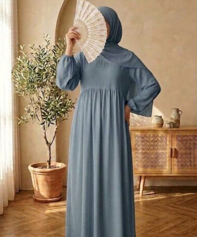 Abaya Évasée Shana en Tissu Jazz