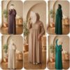 Abaya Évasée Shana en Tissu Jazz – Image 4