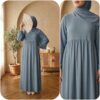 Abaya Évasée Shana en Tissu Jazz – Image 2