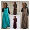 Sous-Robe Fluide Sans Manches Soie de medine – Image 3